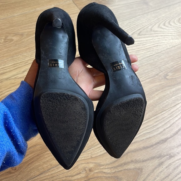 Nasty Gal Black Pointy Toe Heels - Picture 5 of 6